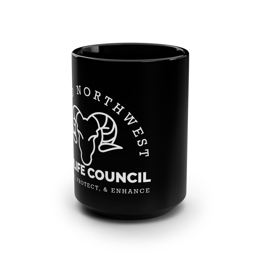 Black Mug, 15oz