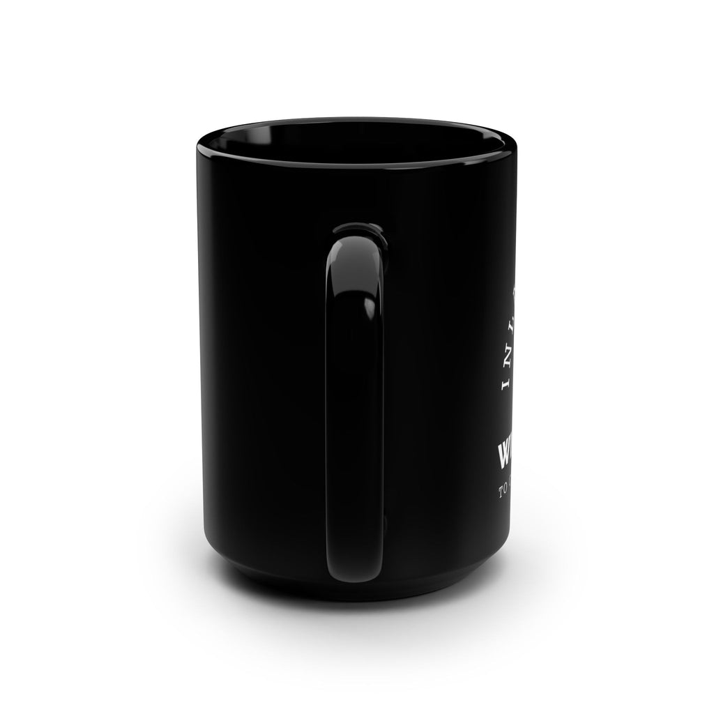 Black Mug, 15oz